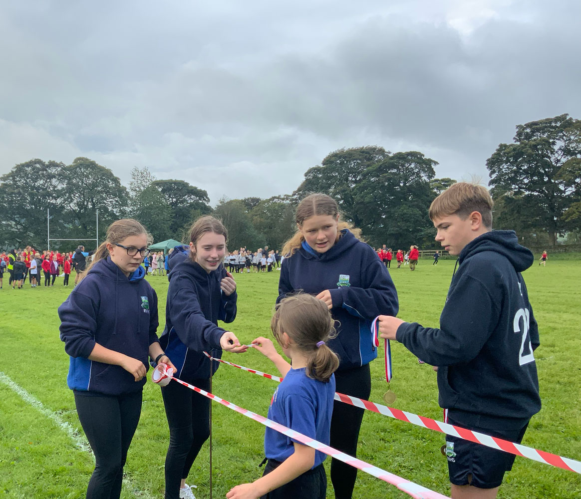 Well done to all of the primary students who participated in the Cross Country Competition here with us yesterday. You all did so well, and your teachers should be really proud. Thank you to Mr Duffy for coordinating the event, and our Ryburn students who gave a helping hand.