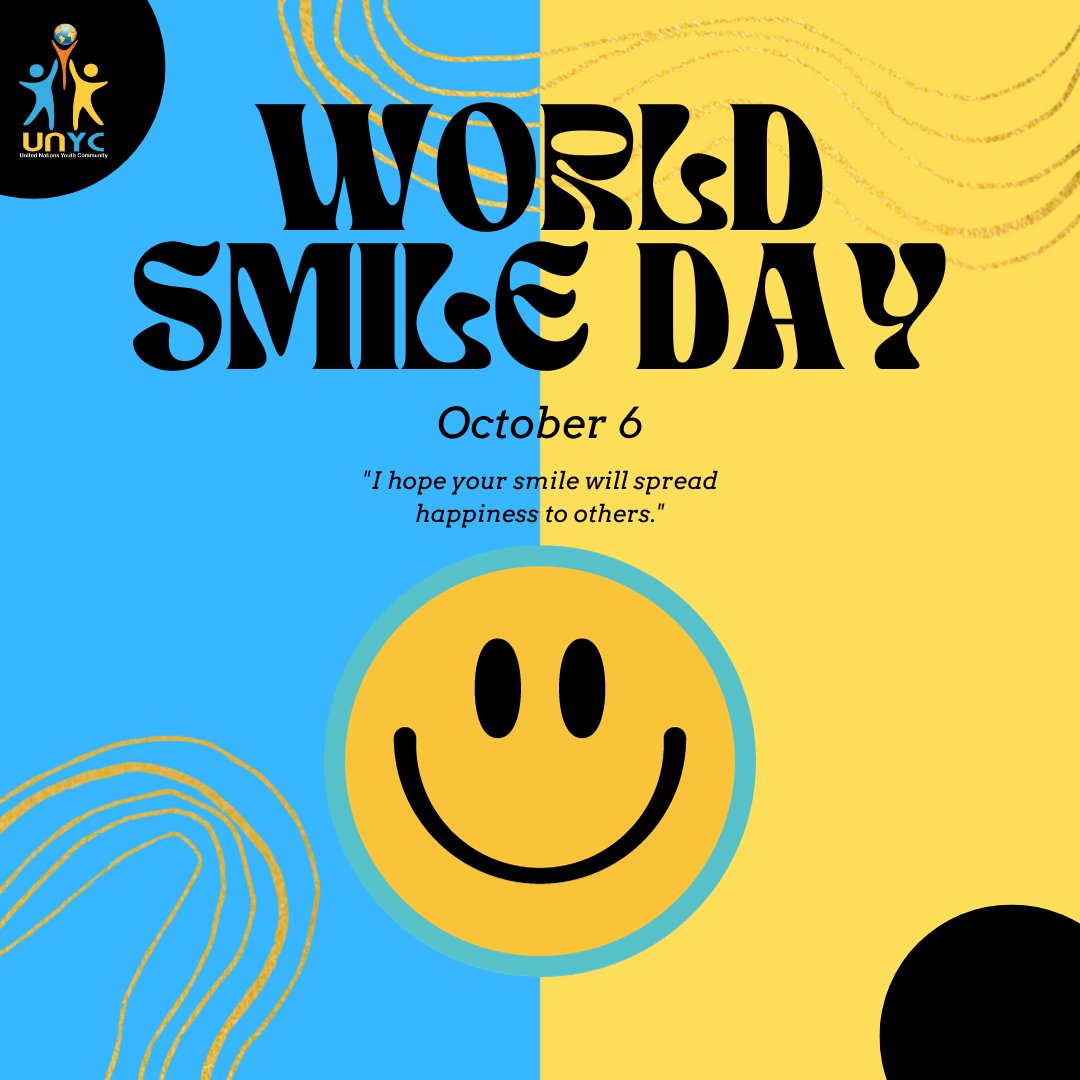 unyclpu's tweet image. "There are hundreds of languages Around the world, But smile speaks them all."

World smile Day serves as a reminder of the ability of a simple smile to brighten someone's day and make the world around us better.
#UnitedNations #unyc #lpu #smileday #SmileMore #smile2smile