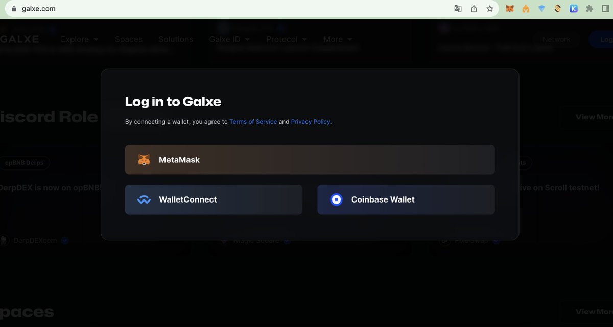 Galxe疑似出现安全问题，多位用户反映资产被盗,
多位社区用户称使用钱包授权Web3凭证数据网络Galxe平台后，资产被盗。

进网址 就会让你链接钱包 然后claim,然后钱就没了 https://t.co/Yym9omzTba