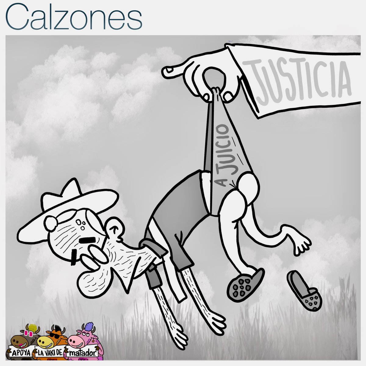 XPost1A's tweet photo. Tremenda caricatura de #UribeAJuicio https://t.co/Cfjp7RjeMN