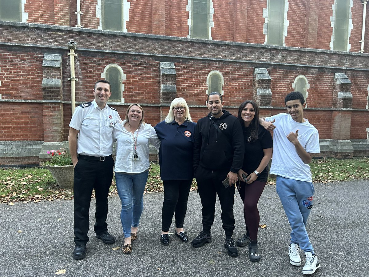 Georgie, Helio &amp; Gavin spent the day with the VRU speaking to young women and girls about healthy relationships, misogyny, exploitation, Hope&amp;Opportunity. Helio shared some of his journey, which was very inspiring. Thanks for having us a great day, we even squeezed in a Nandos 😋