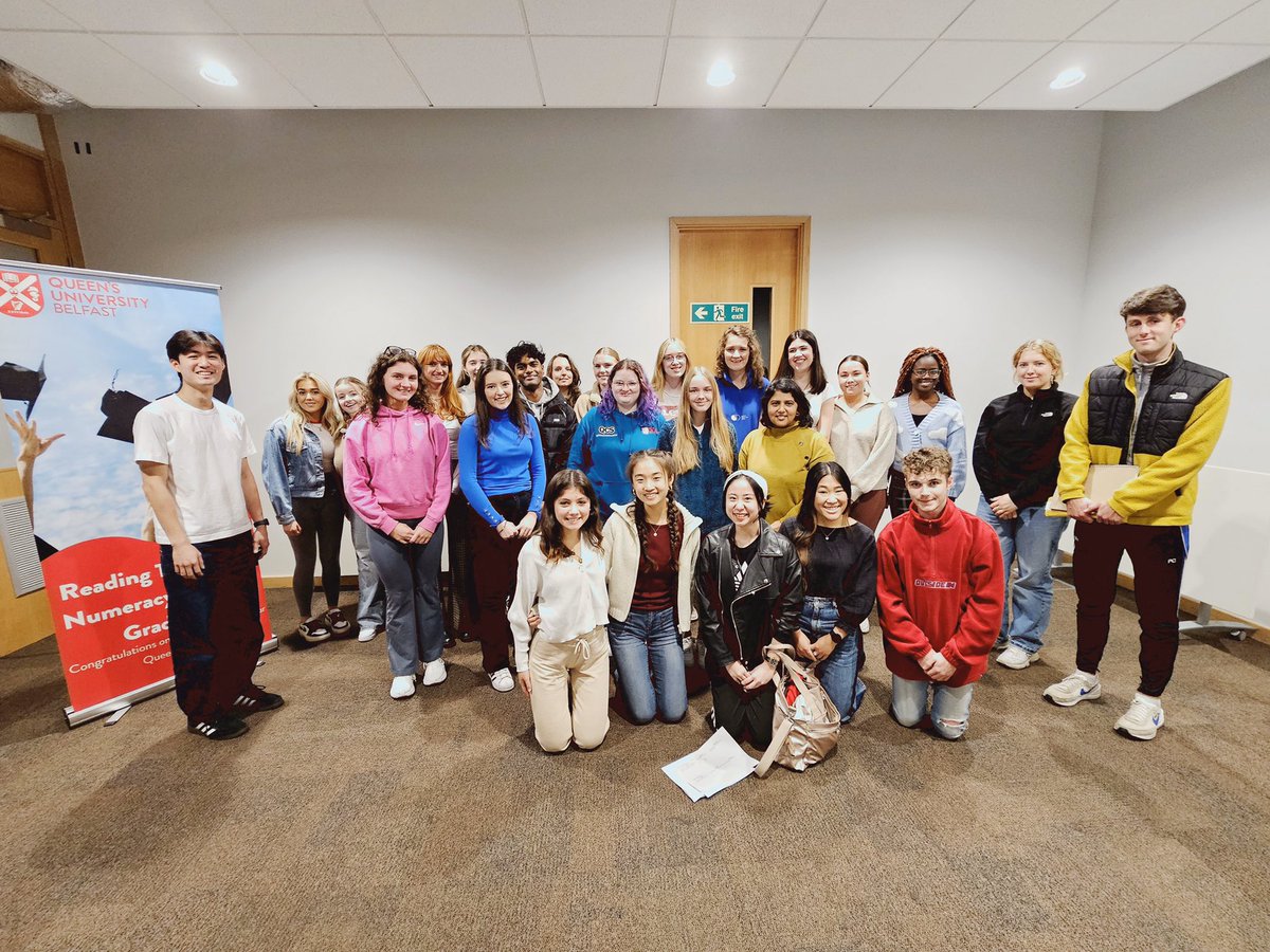 QUB WPU (@qubwpu) on Twitter photo WPU are kicking off another year of Reading Together, Numeracy Together & Steps to Success.
We have had a few busy days training up our mentors!
Special thanks to Prof. Karen Winter & Dr Jennifer Roberts from <a href="/QUBSSESW/">SSESW at Queen's</a> for their brilliant input and training! WPU are kicking off another year of Reading Together, Numeracy Together & Steps to Success.
We have had a few busy days training up our mentors!
Special thanks to Prof. Karen Winter & Dr Jennifer Roberts from <a href="/QUBSSESW/">SSESW at Queen's</a> for their brilliant input and training!
