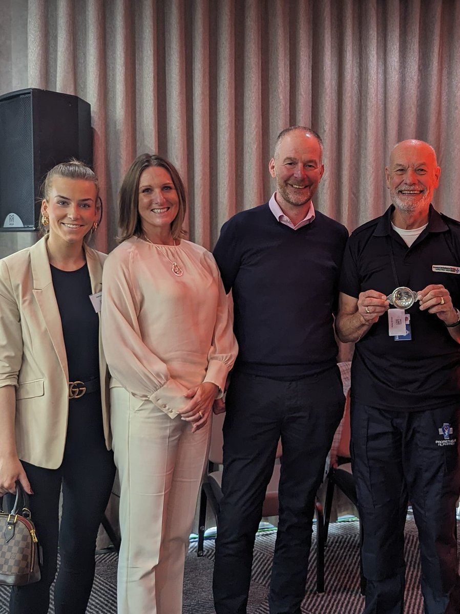 Today at the Scottish Cardiac Arrest Symposium in Edinburgh team member Alister Brown received a runners up award in the Newton Awards.