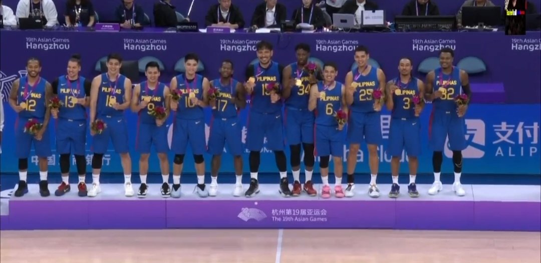 maeyumi4's tweet photo. Isang Gento Dance Challenge naman dyan sa Team Gilas 🥇🏀

#TeamGilas #Gento #SB19
#ASIANGAMES https://t.co/joBADDnhYK