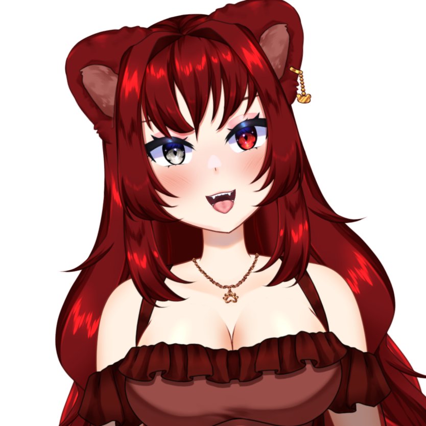 CCakeroll's tweet image. I'm liveee!~ 

Come hang out with your favorite Bear-Girl!? ~ 

Remember 18+ for silliness and sus! 🤪

Love you!~ 

❤️🐻