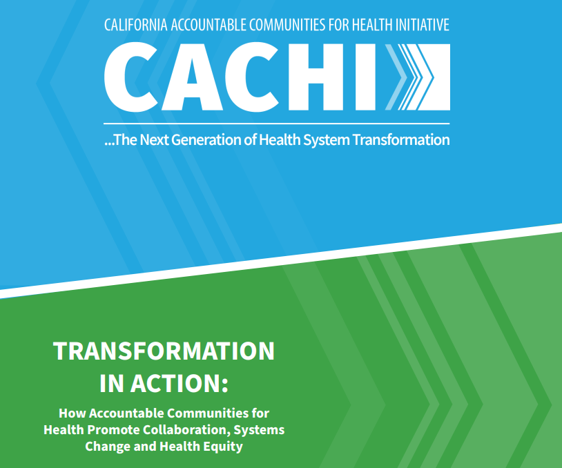 AccountableHlth's tweet photo. Check out CACHI's new 2017-2022 evaluation report, "Transformation in Action: How Accountable Communities for Health Promote Collaboration, Systems Change and Health Equity" https://t.co/WAQGdPyTFS https://t.co/9S3nUWsMOO
