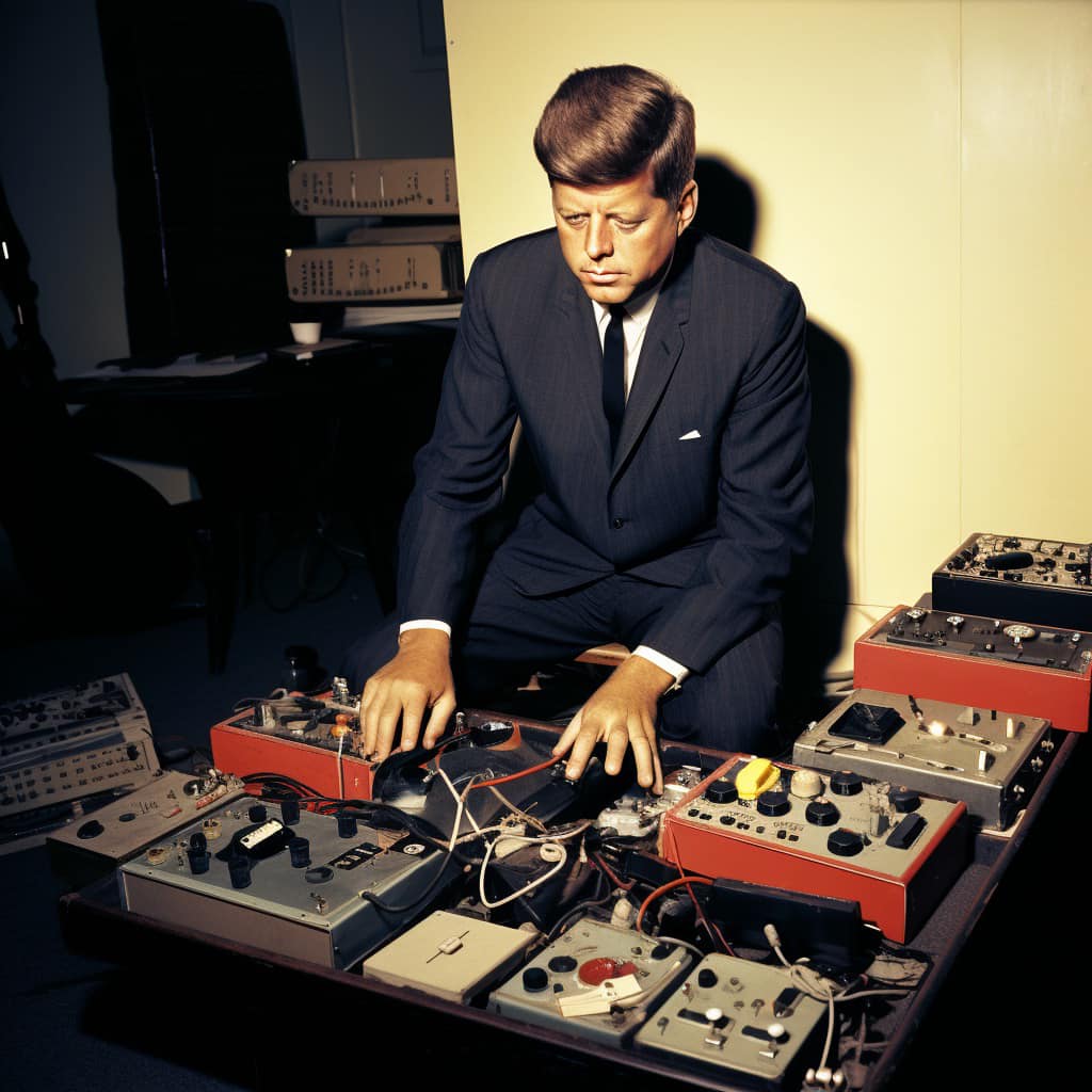 Robin Rimbaud - Scanner (@robinrimbaud) on Twitter photo Few people know that JFK was one of the earliest and most innovative experimental noise artists in the USA. Few people know that JFK was one of the earliest and most innovative experimental noise artists in the USA.