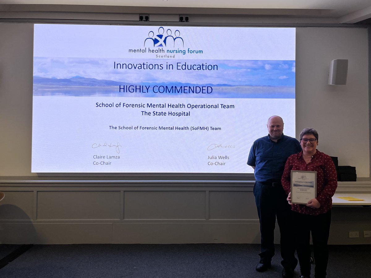 Dr Helen-walker (@helenwa04604579) on Twitter photo Delighted to receive our award at the MHNFS ceremony today for Innovations in Education 👍🙌🙌🙌<a href="/FN_SoFMH/">Forensic Network</a> Delighted to receive our award at the MHNFS ceremony today for Innovations in Education 👍🙌🙌🙌<a href="/FN_SoFMH/">Forensic Network</a>