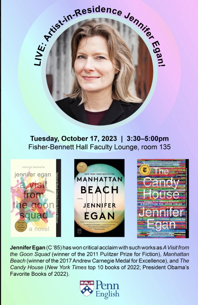 Egangoonsquad's tweet photo. Always a joy to visit--and teach at--my beloved alma mater, @Penn!!!  Part of my not-so-secret agenda to make every undergrad become an English major.  @PennEnglish https://t.co/yqpblN2M10