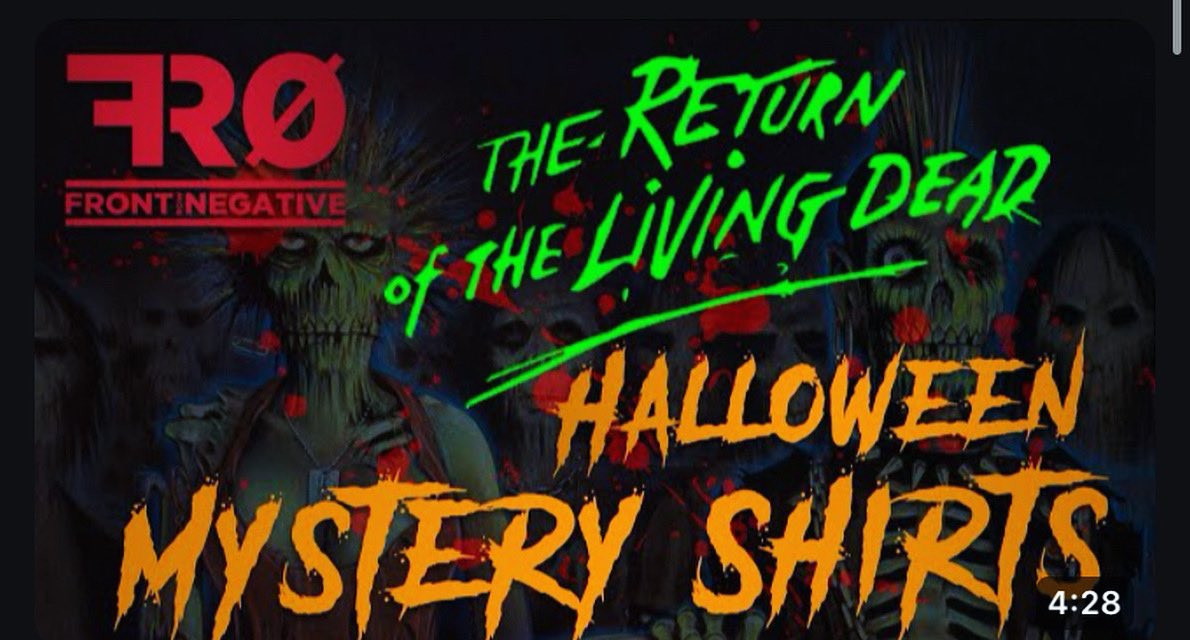 TheSuicidefoxx's tweet image. New video is up! I recently unboxed some more mystery shirts from Return of the Living Dead to add to my collection. So check out what shirts I got to see if I got treats or tricked. #frn #frontrownegative #unboxing #returnofthelivingdead 

youtu.be/HhVh7j0JW4s?si…
...