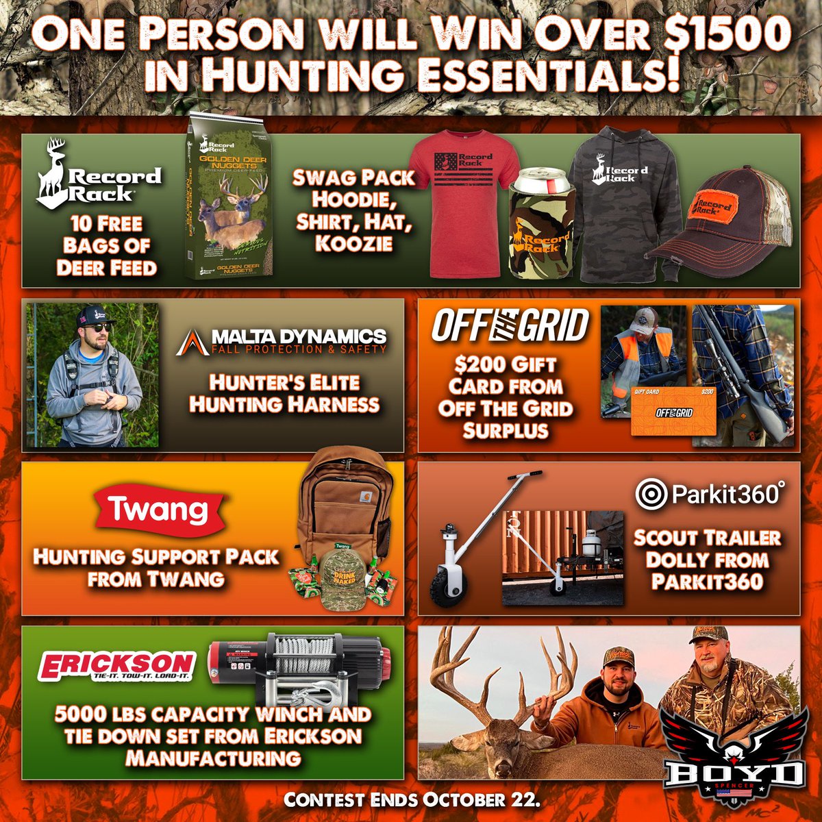 Spencer Boyd (@spencerboyd) on Twitter photo Don’t miss out on this #giveaway
Link: spencerboyd.net/contests
<a href="/twang_official/">Twang</a> | <a href="/OFFTHEGRIDSRPL/">OFFTHEGRIDSURPLUS</a> | <a href="/MaltaDynamics/">Malta Dynamics</a> | <a href="/EricksonMfg/">Erickson Mfg</a> | <a href="/parkit360/">Parkit360</a> Don’t miss out on this #giveaway
Link: spencerboyd.net/contests
<a href="/twang_official/">Twang</a> | <a href="/OFFTHEGRIDSRPL/">OFFTHEGRIDSURPLUS</a> | <a href="/MaltaDynamics/">Malta Dynamics</a> | <a href="/EricksonMfg/">Erickson Mfg</a> | <a href="/parkit360/">Parkit360</a>