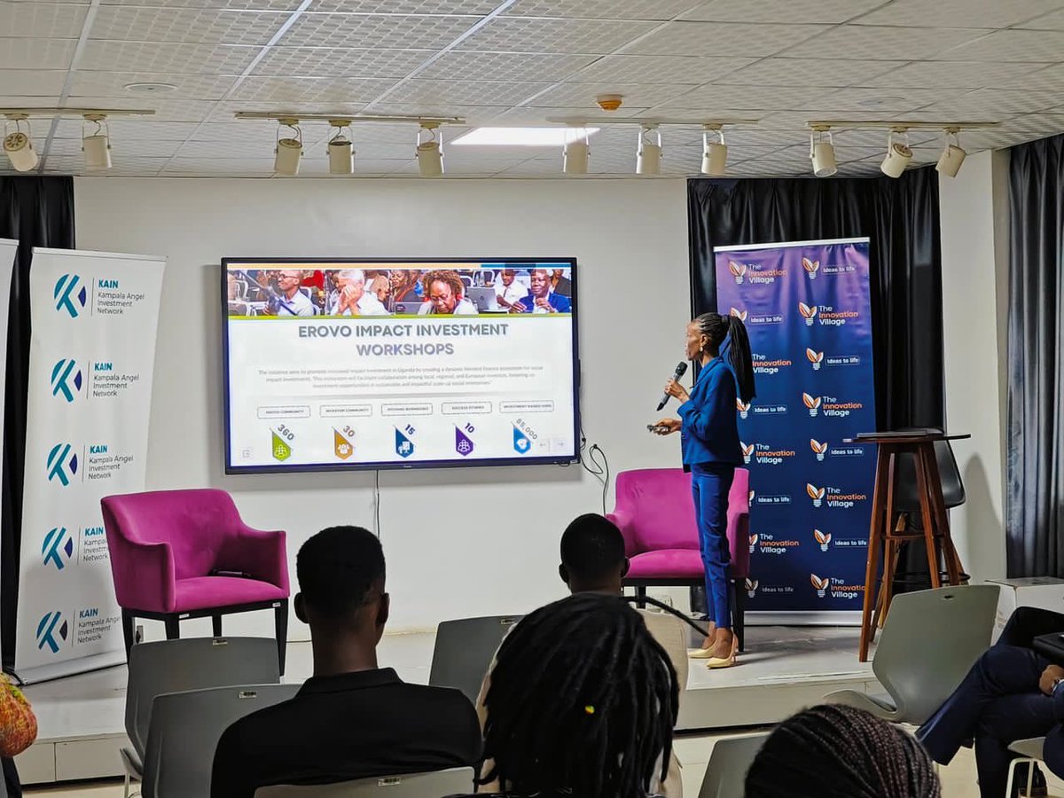 kcshiella1's tweet image. Yesterday, was privilidged to
represent @EinsteinRising at Kampala Investor Meet Up as we joined investors from across Africa to celebrate a decade of Africa Early- stage Investor Summit @AESIS_summit 2023  @TheVillageUG #AESIS #Invest #enterpreneurship