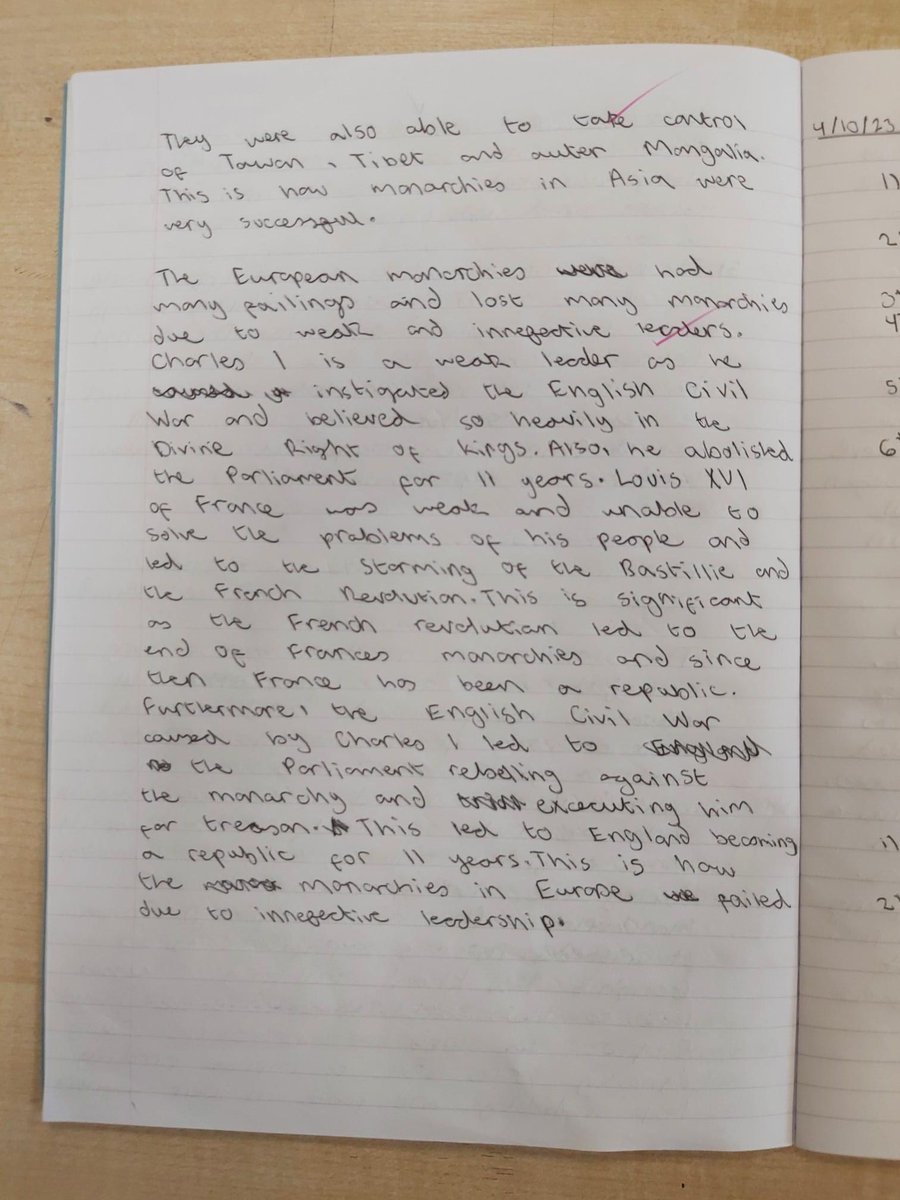 Excellent hard work from year 8 pupils this week!
