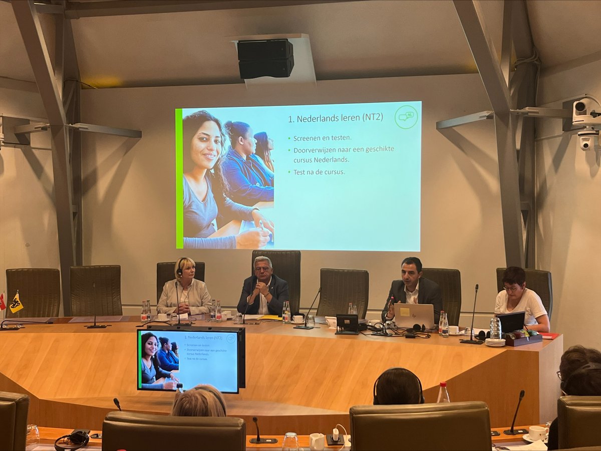 Vandaag ontving het Vlaams Parlement een delegatie van de Duitse deelstaat Brandenburg. Een van de programmapunten: hoe pakt Vlaanderen integratie en inburgering aan? Mete Öztürk, regiomanager van Vlaams-Brabant, legde het graag uit.