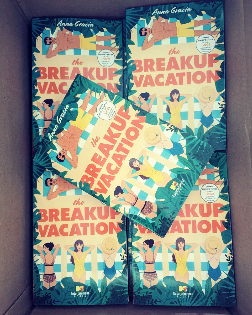 Enter now for your chance to win early copy of #TheBreakupVacation by Anna Gracia: bit.ly/45DJWcm