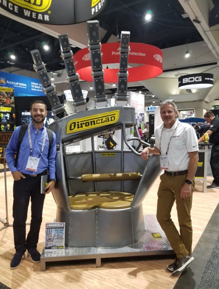 BrightonBest's tweet photo. Yes we did! We packed up #HANDZILLA and it's heading to the @FastenerShow next week at Booth #1637. Take a selfie with the HAND ✋️. We can't wait to see you there! 

#fasteners #BrightonBest #testedtriedtrue #IFE2023 #IamIronclad https://t.co/3Fer789yVp