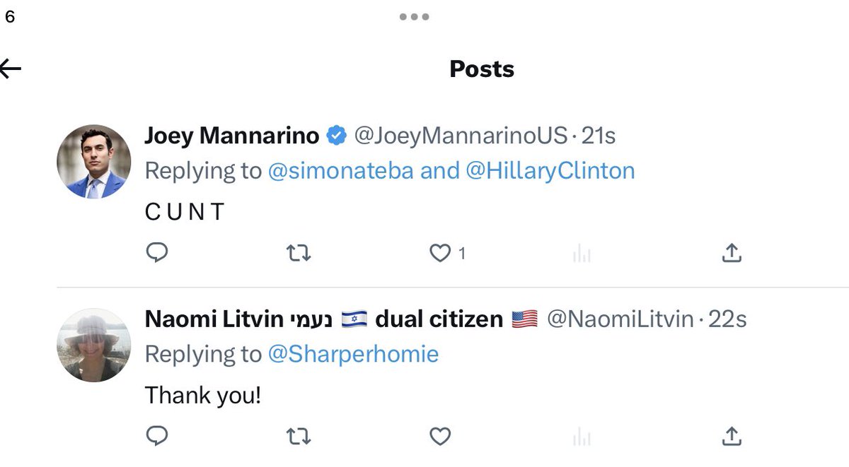 @NaomiLitvin @Sharperhomie This is funny. 

My feed looks like you are responding to him. 😂😂😂