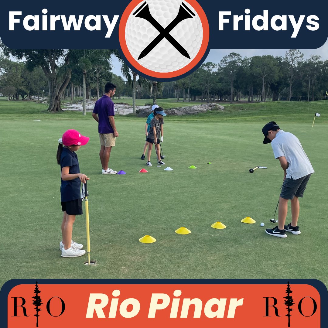 Welcome to our new series, Fairway Fridays, where we showcase and thank our program partners! Today's recognized course is RIO PINAR. Rio Pinar has been a programming partner for over 7 years! They have gone through some renovation recently, be sure to check them out!
Thank you!