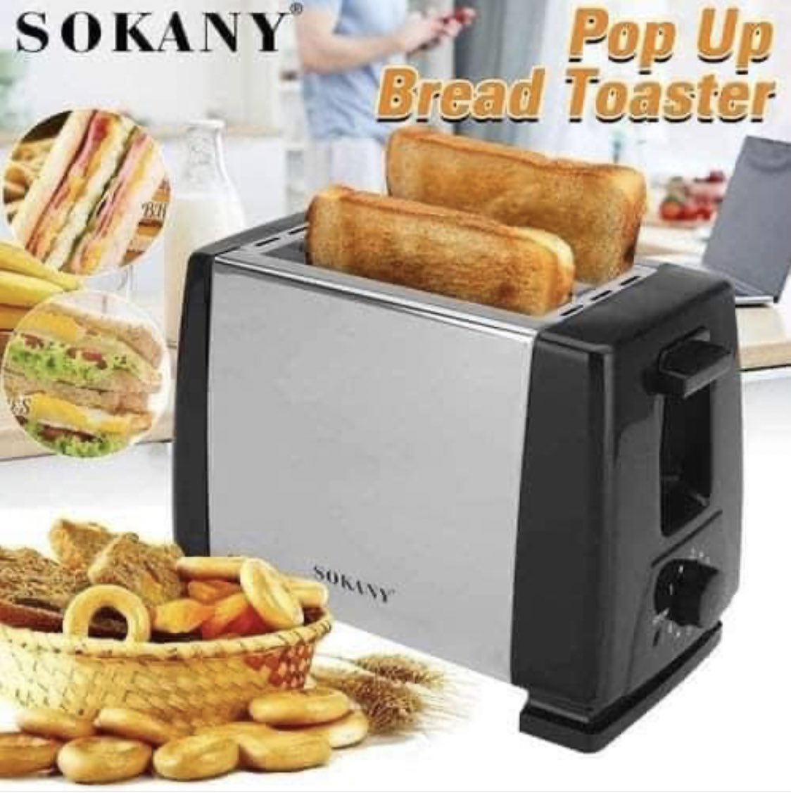 kasuwarbello_'s tweet photo. HIGH QUALITY Bread Pop up toaster 🍞 
Price: 7:500
Location: Kano/ Delivery: Nation wide.
🛵Kudin tura kaya a cikin Kano: kyauta
🚖 Kudin tura kaya wajen Kano: Kai za ka biya da kanka
KASUWAR BELLO💯
#kasuwarbello #onlinesale #onlineshopping #kano #breadpopuptoaster #breadtoaster https://t.co/fxRSK4ggoB