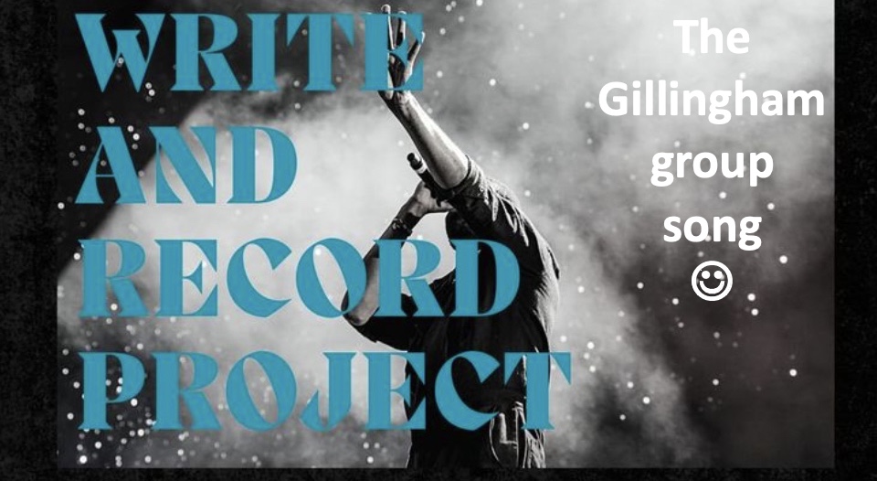 #WriteAndRecord Gillingham may have finished, but the song goes on.  Thank you to everyone who took part.  

Listen to the song on.soundcloud.com/GKpu5