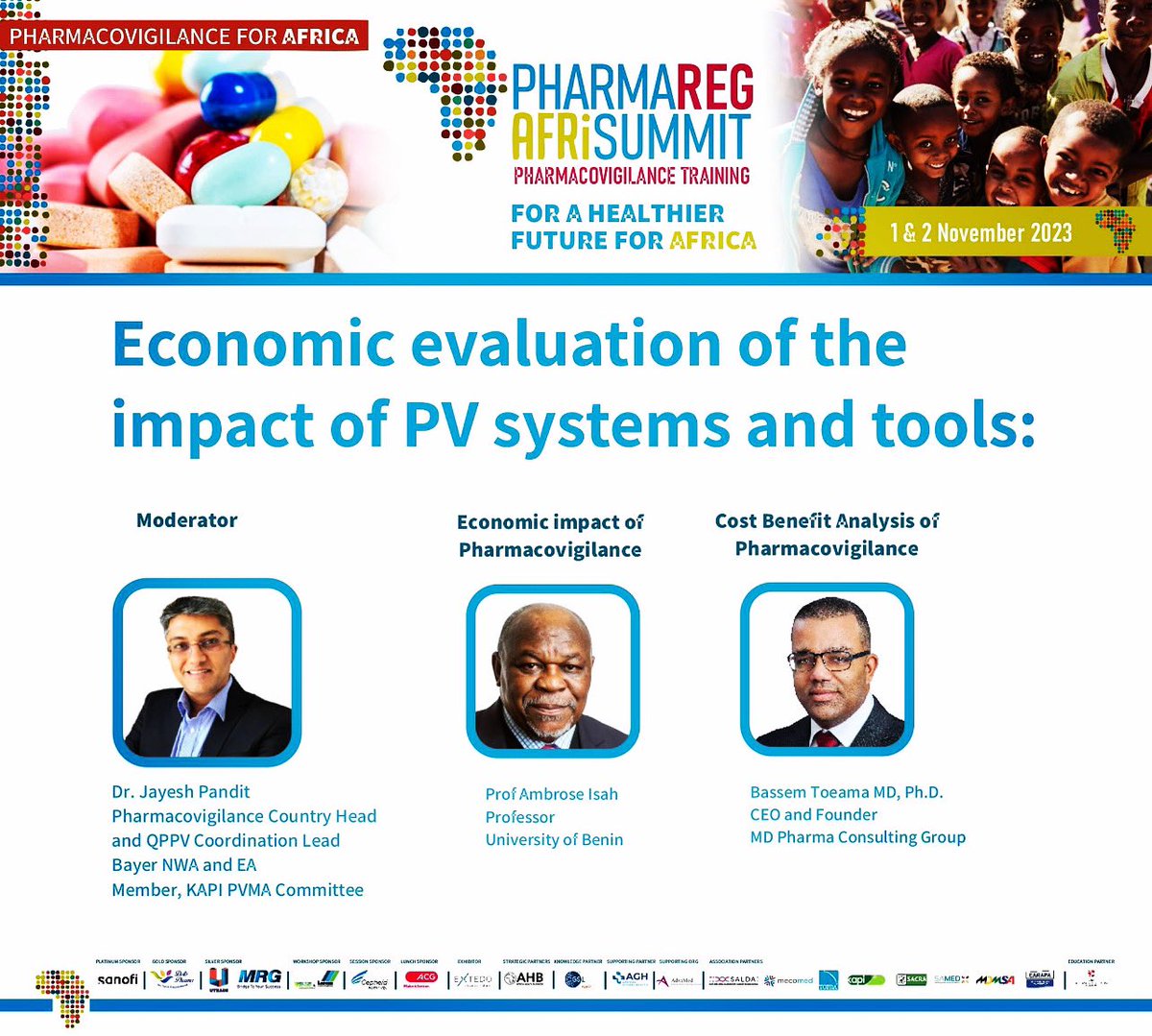 MDPharmaConsult's tweet photo. #regulatoryaffairs #PharmacovigilanceTraining #PV #QPPV #egulations #PVAfriSummit #AfriSummit #Pharmacovigilance #Africa https://t.co/opBfCKRsPU