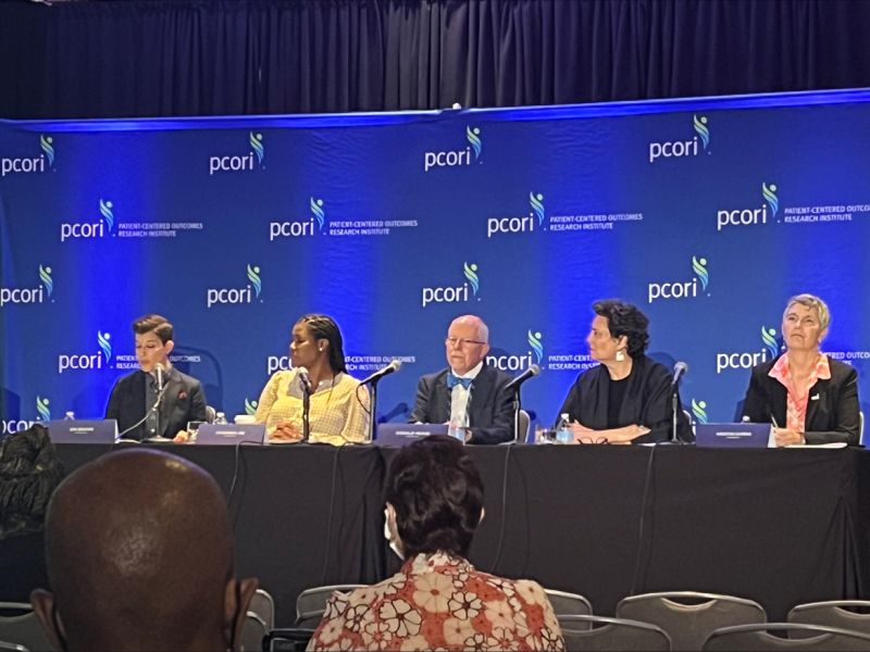 JenBrownARCC's tweet image. Fun to moderate great panel on @PCORI&apos;s new Foundational Expectations for Partnerships #PCORI2023
🙏Amazing panelists, @ChidinmaIbePhD @Gwen_Darien @FamDocDon &amp;amp; Kristin Carman
🥰So many impt points from audience about deeper focus on patient &amp;amp; community-driven partnerships