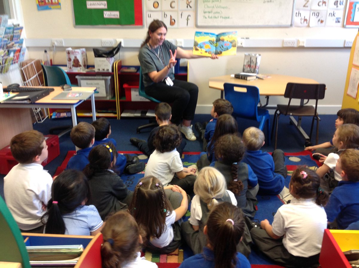Reception enjoying the library.