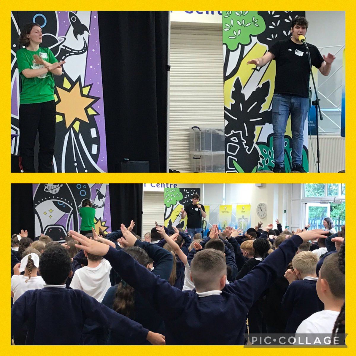 A big thank you to <a href="/RISETheatre/">RISE Theatre</a> for their visit on Tuesday! Everyone had a wonderful day learning through workshop and performance about how to make small changes to save God’s planet! #godsplanet #planetheroes #stewardsoftheearth