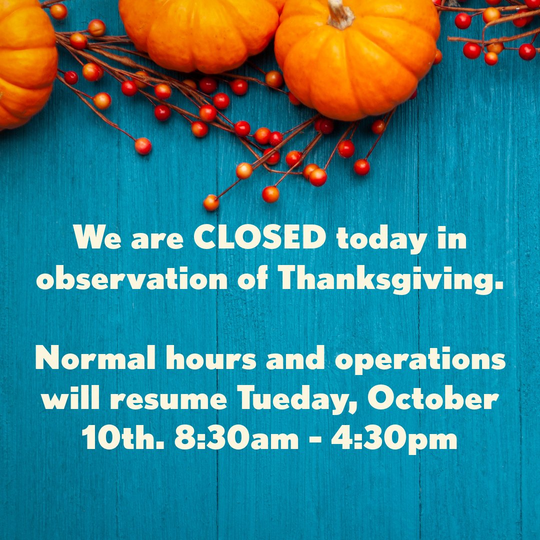 We hope everyone enjoys the day!