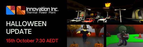 IITPPNews's tweet photo. Halloween update! 🎃

The Halloween update will be released on Saturday October 14th at 4:30pm EDT

Featuring: 
• Halloween Decorations and the return of sinister jack 
• New limited time NPC, Dr Zomboss
• New limited time Halloween event (won’t be big as Christmas) https://t.co/xvL5tAPtaC