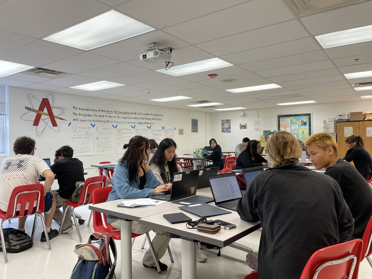 Atoms Writing Center tweet media