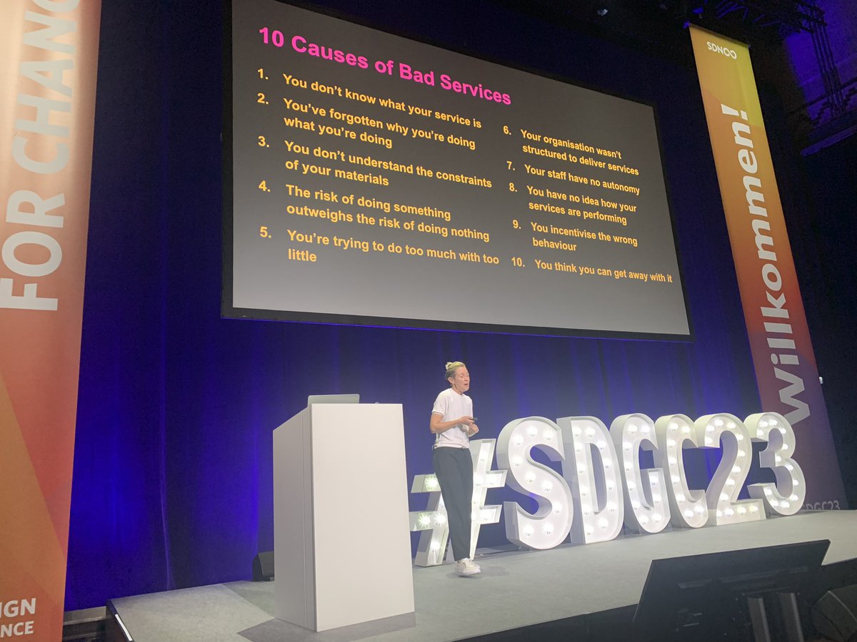 theschoolofgood's tweet photo. The 10 causes of bad services

A collection of things @theschoolofgood has heard that orgs are doing that make bad services happen

#sdgc23 https://t.co/FMzBncLWe1