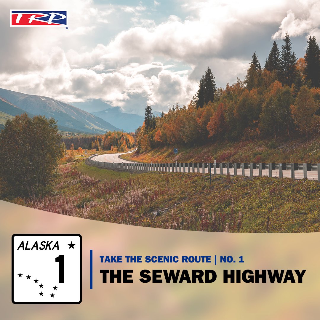 The truck drivers who’ve driven the Seward Highway (AK-1) in Alaska agree it’s one of the most scenic routes in North America. If trucking—or life—takes you there, enjoy the view. (And if you have a favorite scenic route, reply to let us know!) #TRPParts #Trucking #ScenicRoute