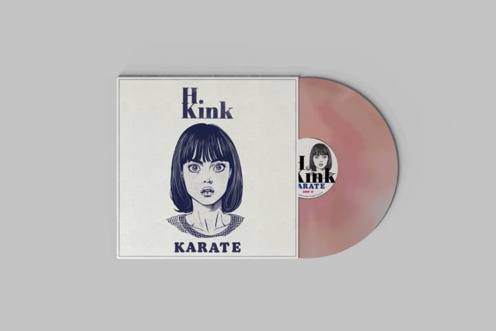 Bandcamp Friday! Pre-order this limited edition vinyl from H. Kink! This special run takes advantage of surplus wax at the manufacturing facility which not only minimizes waste but also results in each vinyl having a one-of-a-kind color! @LisaRieffel 4bitsrecords.bandcamp.com/album/karate?s…