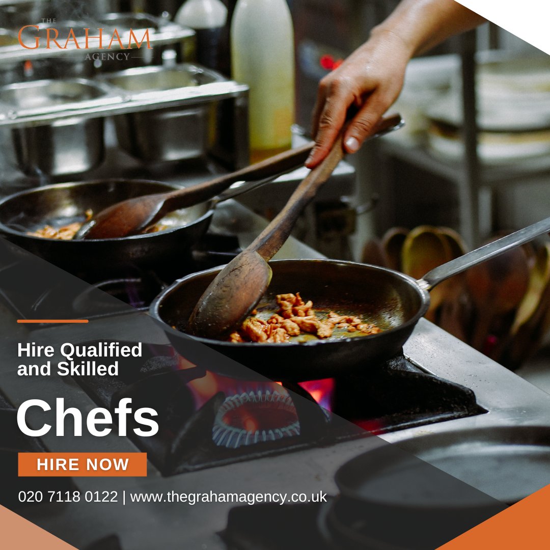 GrahamAgencyUK's tweet photo. As a leading chef agency, we have a range of private chefs who have plenty of experience in cooking delicious five-star meals 👩‍🍳

https://t.co/GuAmuM9YBp

#DomesticStaff #HouseholdStaff #Butler #Chauffeurs #DomesticCouple #Housekeeper #Housemen #Maid #Nanny https://t.co/ZqNDtRahmr