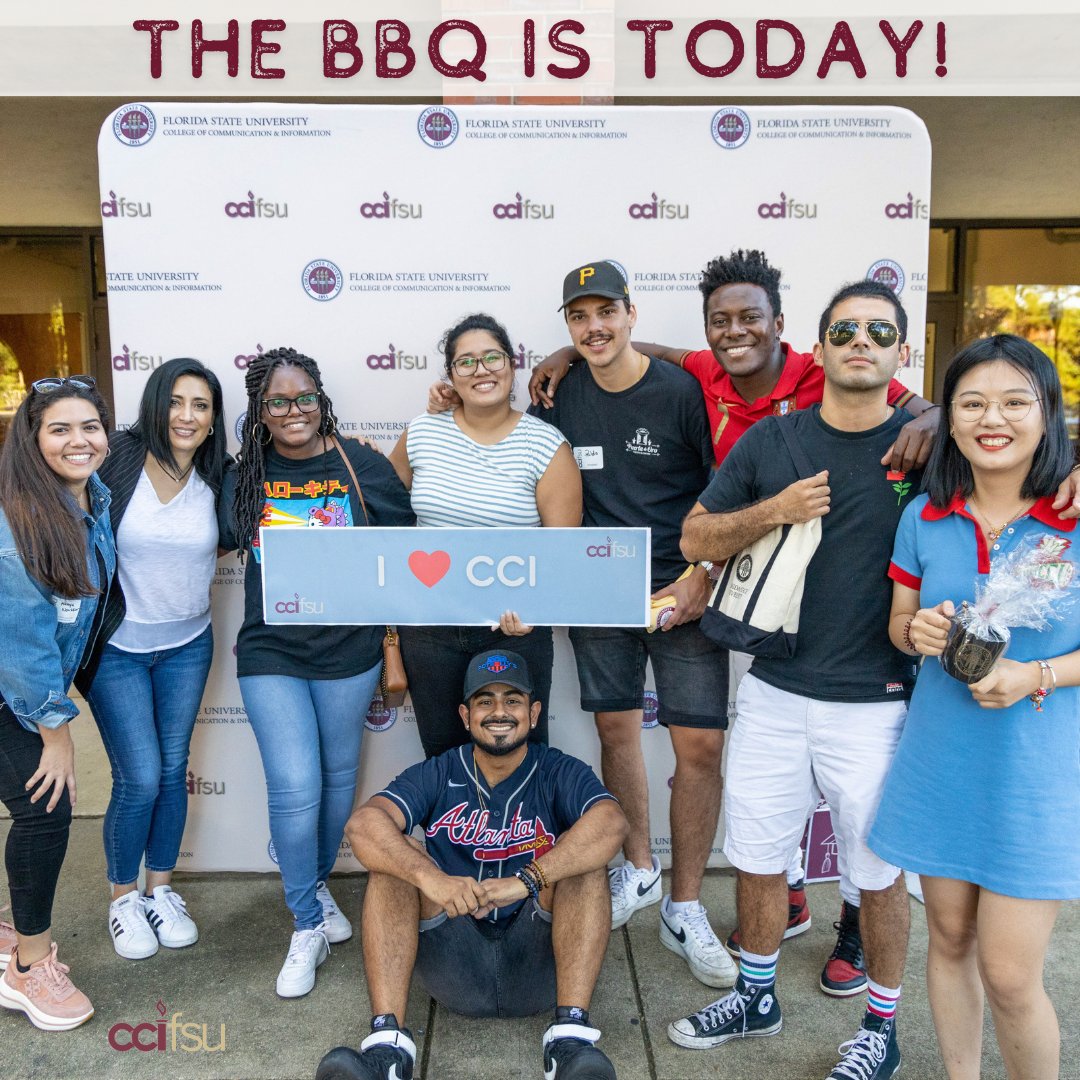 FSUCCI's tweet photo. Today's the day! We'll see you at the Shores Building (beside Landis Green) for some delicious #BBQ and fun games! #landisgreen #floridastate #FSUFamilyWeekend https://t.co/nH2kUoRJI0