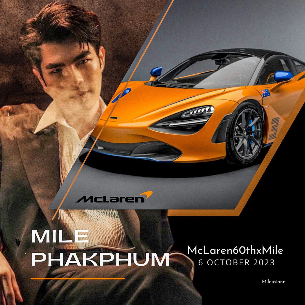 Go GreenyRose for our prince!

MILE PHAKPHUM X MCLAREN
#McLaren60thxMile 
<a href="/milephakphum/">mile phakphum</a>

cr mileusionn