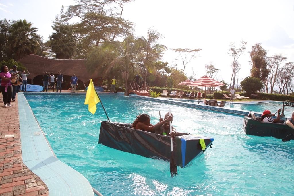 wearestawi's tweet image. Sailing into success: Novo Nordisk's aquatic inventions in action - a showcase of creativity and teamwork.⁠
⁠
#createtheexceptional with #stawiexperiences ⁠
⁠
⁠
⁠