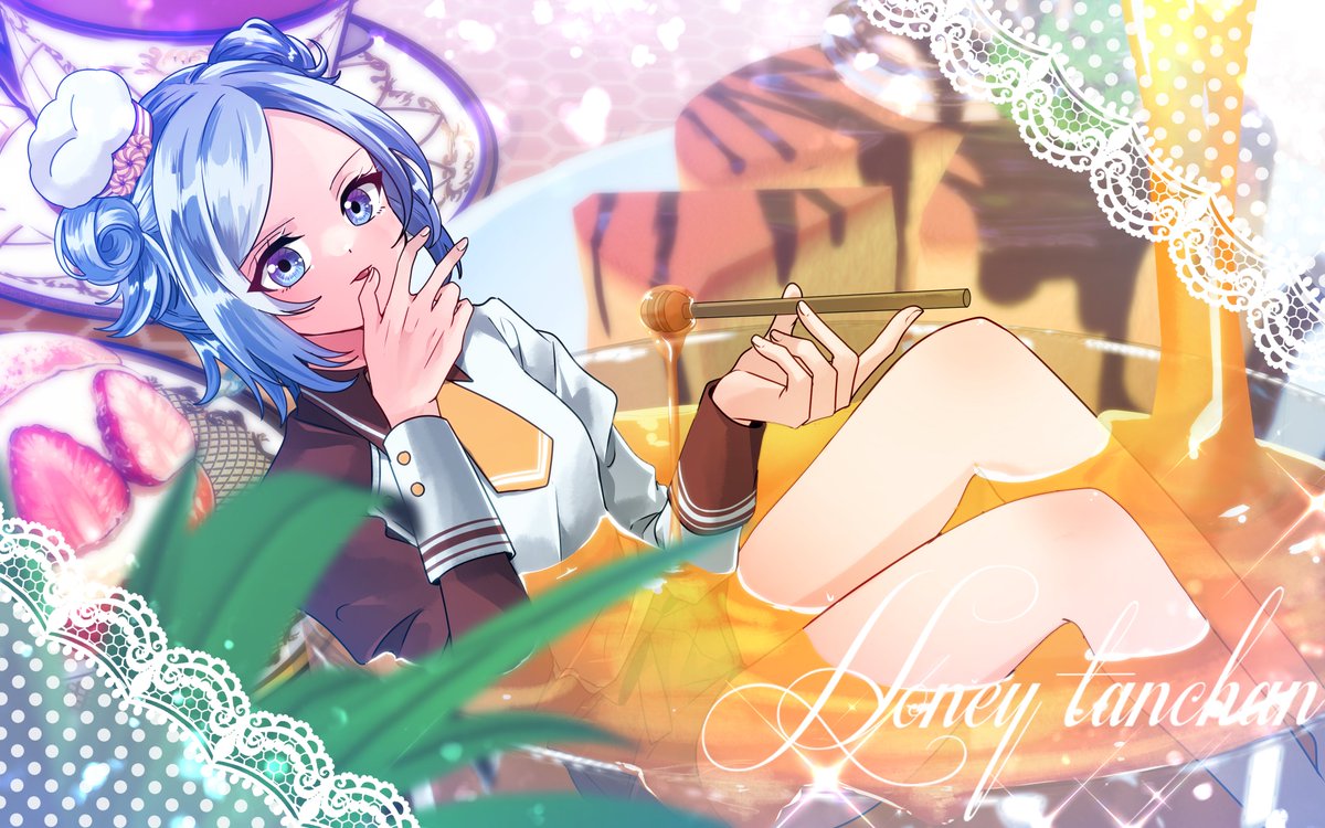 「※フォロワーの絵のリメイク 」|二ノ宮のイラスト