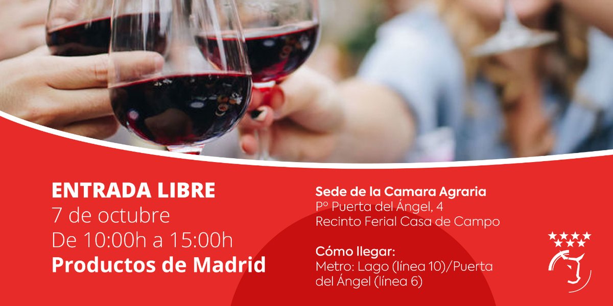 🎉 ¡Este sábado, el #DíadelMercado regresa a la Casa de Campo! 📍 Descubre productos locales de la Comunidad de Madrid, incluyendo nuestra deliciosa carne con IGP de la Sierra de Guadarrama 🥩❤️ ¡Te esperamos de 10:00h a 15:00h! 🕒 #CámaraAgrariaMadrid #CarneSierradeGuadarrama