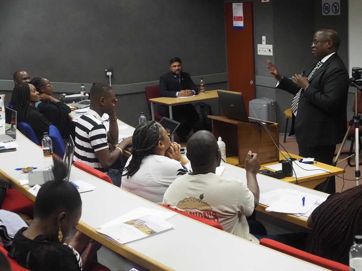 basimanyaned's tweet photo. #AHRC2023_RTD
@CHR_HumanRights 
@UAntwerpen
@Flanders_SA
Day 5 Continues! Now with
@drukare
Chief of party, Freedom House, Kampala who is looking at Development and development assistance/aid: The obligation to provide assistance
@mihirkanade
@zaynab_monisola https://t.co/vSkwgCME5j
