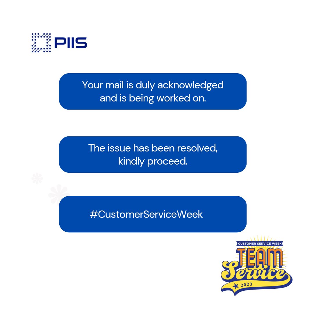 piisglobal's tweet photo. As we celebrate "Team Service" this week, we're reminded of the essence of collaboration, unity and the power of working together towards a common goal.

We appreciate the incredible team at PIIS working behind the scenes to deliver outstanding customer experience🎉

#HappyCSWeek https://t.co/ToaPDKXKZ8