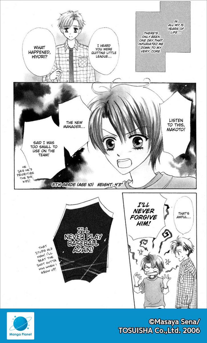 MangaPlanet's tweet photo. We're an online service for reading licensed manga in English!

📚Title Preview📚
All Bases Loaded!
By Masaya Sena

After a humiliating rejection, Hiyori vowed to quit baseball forever, but part of him still wants to try again.

READ: https://t.co/vZgev6906A

(🧵1/7)
#sportsmanga https://t.co/LYaLVNVknZ