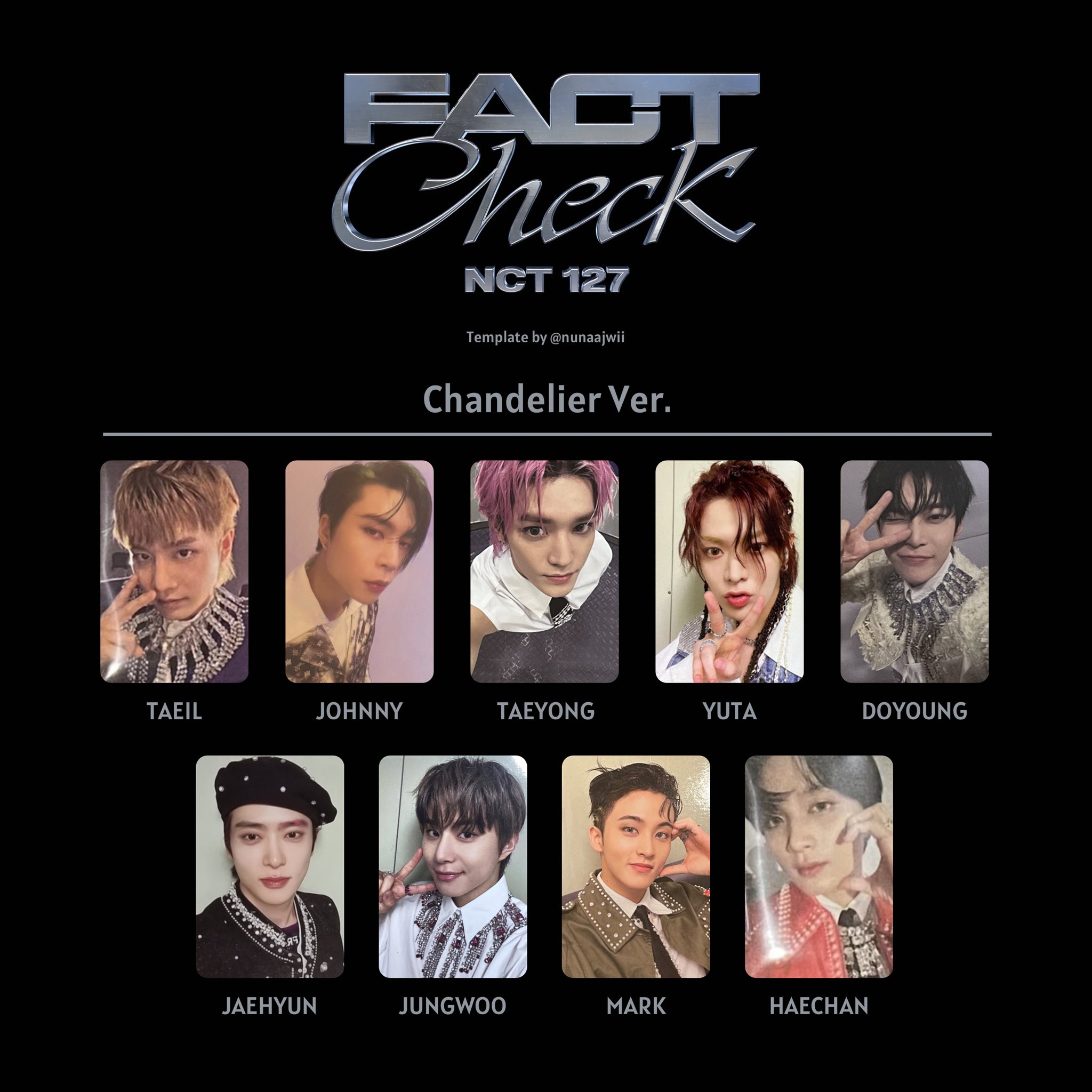 NCT 127 Fact Check トレカ マーク