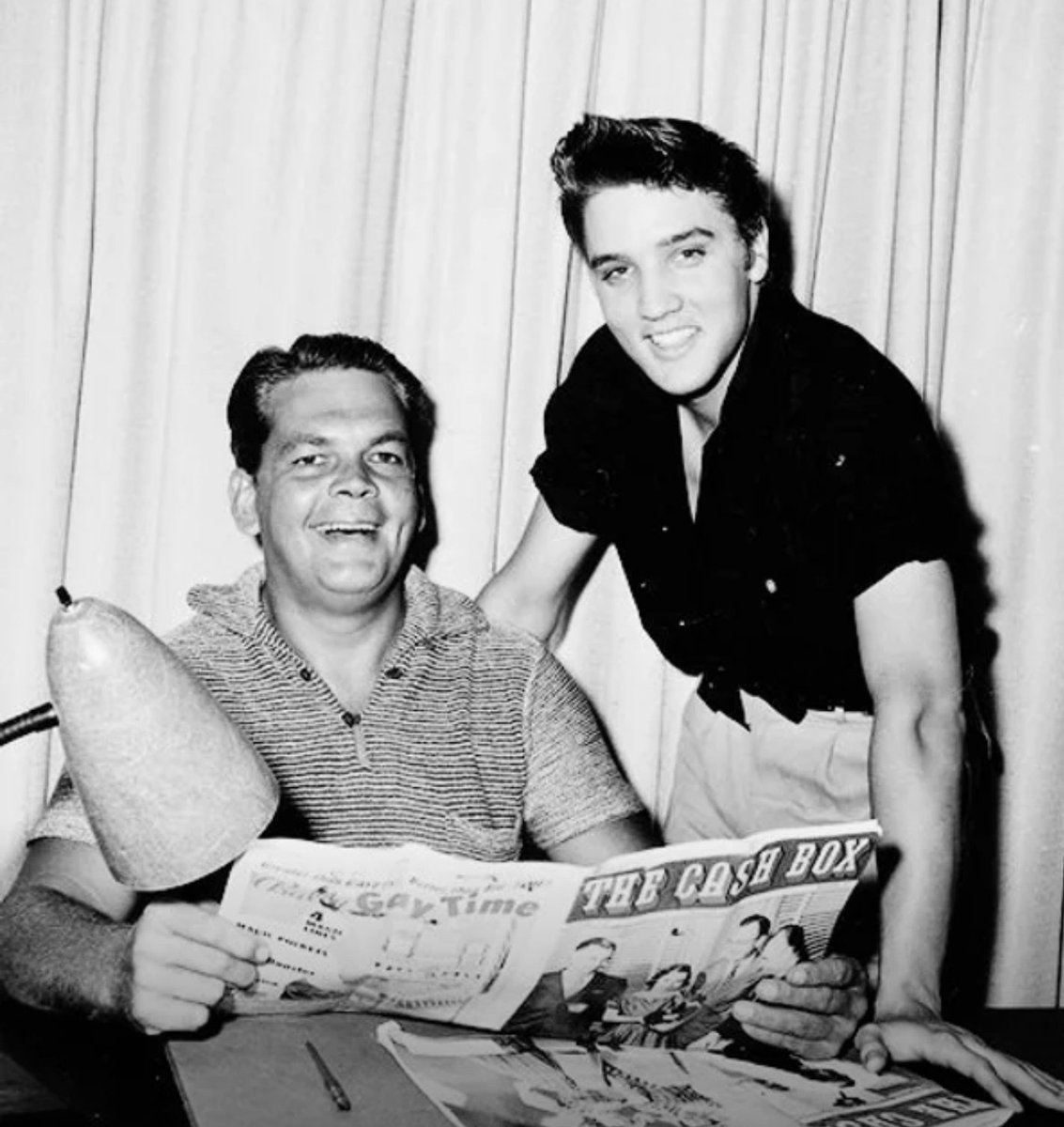 alexanjk1123's tweet photo. Remembering
Bob Neal (born Robert Neal Hobgood; born on this date October 6, 1917 – May 9, 1983) was a country music promoter who managed Elvis Presley, Johnny Cash, Sonny James, and Tom T. Hall, among others.
#BobNeal
#ElvisHistory #Elvis2023 https://t.co/2ayE83CR8x
