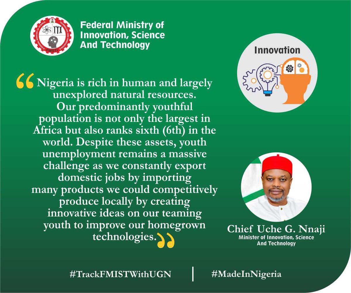 moore_ojo's tweet photo. Minister of Innovation, Science and Technology, @U_GeoffreyNnaji Media Engagement with the Press.
#ChiefUcheNnaji
#TrackFMISTWithUGN
#MadeInNigeria https://t.co/AeWofh1z8a