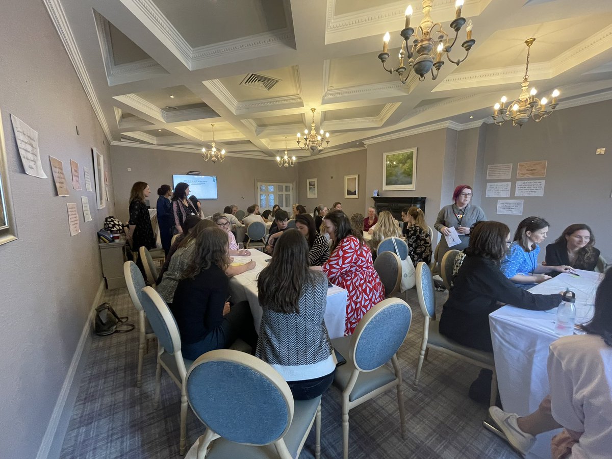 Fantastic Workshop on Occupational Therapy and Homelessness: Enhancing Skills for Practice, facilitated by @lee_o_nee Mary Cronin, Grace Butler, Sinead Irvine, Aoife Willmett, Rebecca Cahill and @galwaysimon Great to see @AOTInews conference #AOTI2023