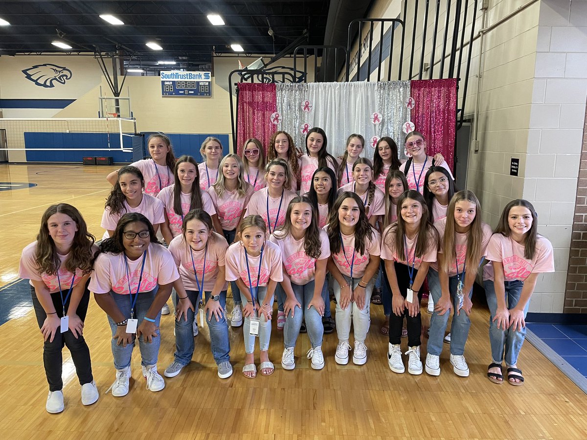 We had a great PINK OUT game!! Love all the pink 💕