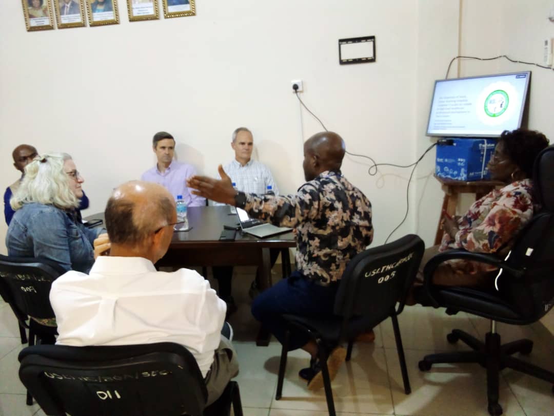 uslthc1's tweet photo. On Thursday, 5 October, representatives from @gatesfoundation and #CHAMPS S/L visited @uslthc1 Secretariat to learn about what we are doing and to explore opportunities for collaboration. 
“We are excited to receive you”, said Dr. Sonia Spencer, Chairperson of the USLTHC Board. https://t.co/1a9oZjCeS6