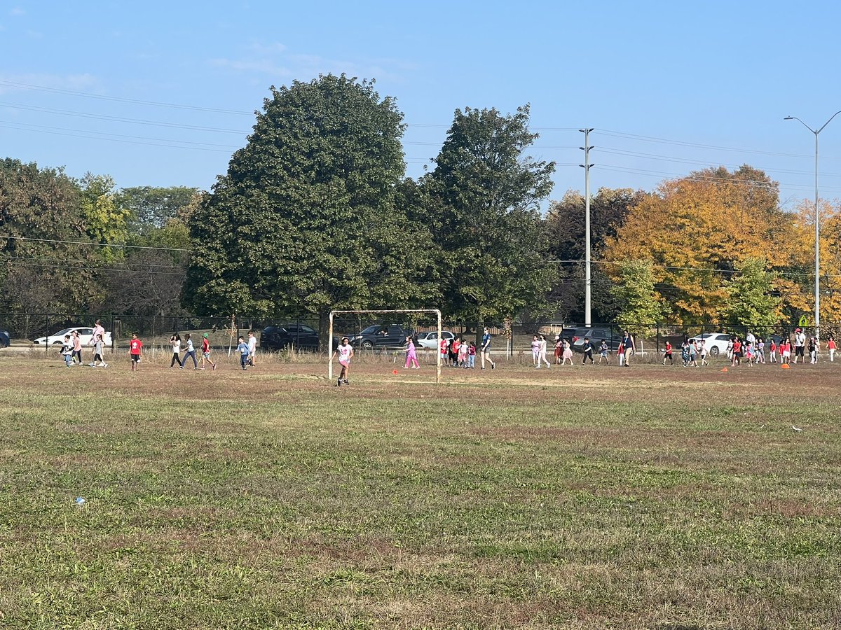 This weeks wether was perfect for our Terry Fox walk!